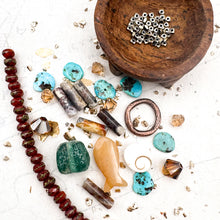 Load image into Gallery viewer, Rustic Beach Finds Bead Mix
