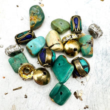 Load image into Gallery viewer, Turquoise Tiger Bead Mix

