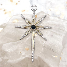 Load image into Gallery viewer, Natural Onyx Star of the North Pendant
