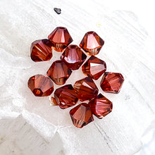 Load image into Gallery viewer, 5mm Red Magma Xilion Bead Premium Austrian Crystal - 12pcs
