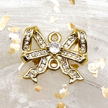 Load image into Gallery viewer, 18K Gold Plated Bowknot Pendant
