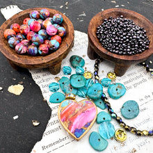 Load image into Gallery viewer, Pre-Order Turquoise Party Bead Mix
