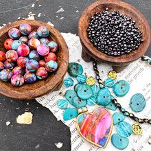 Load image into Gallery viewer, Pre-Order Turquoise Party Bead Mix
