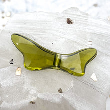 Load image into Gallery viewer, 30mm Olivine Premium Crystal Dragonfly Wing Pendant
