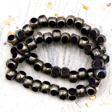 Load image into Gallery viewer, 5mm Trica Matte Grape With Antique Silver
