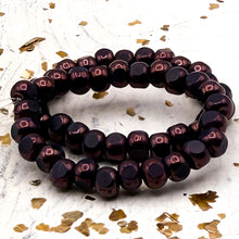Load image into Gallery viewer, 5mm Trica Plum With Metallic Purple Finish
