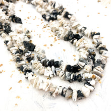 Load image into Gallery viewer, White Buffalo Chip Gemstone Bead Strand
