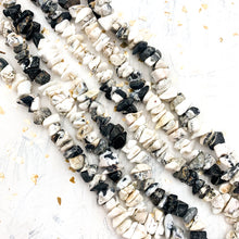 Load image into Gallery viewer, White Buffalo Chip Gemstone Bead Strand
