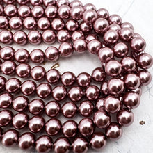 Load image into Gallery viewer, 6mm Vintage Rose Premo Pearl Strand
