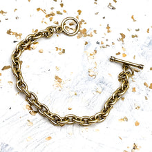 Load image into Gallery viewer, 7.5" Gold Charm Bracelet
