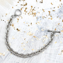 Load image into Gallery viewer, 7.5" Silver Charm Bracelet
