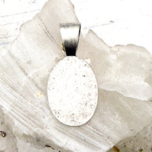 Load image into Gallery viewer, Oval Charm - Antique Silver
