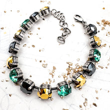 Load image into Gallery viewer, Turquoise Tiger Sparkle Bracelet
