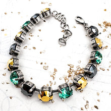 Load image into Gallery viewer, Turquoise Tiger Sparkle Bracelet
