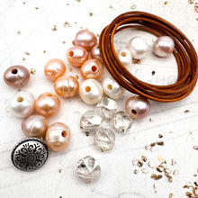 Load image into Gallery viewer, Leather, Pearl, and Crystal Kit
