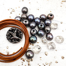 Load image into Gallery viewer, Leather, Pearl, and Crystal Kit
