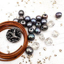Load image into Gallery viewer, Leather, Pearl, and Crystal Kit
