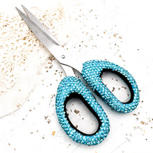 Load image into Gallery viewer, Aqua Sparkle Scissors - E
