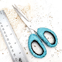 Load image into Gallery viewer, Aqua Sparkle Scissors - E

