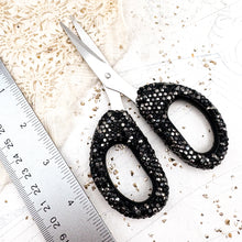 Load image into Gallery viewer, Black Sparkle Scissors - I
