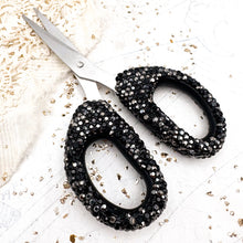 Load image into Gallery viewer, Black Sparkle Scissors - I
