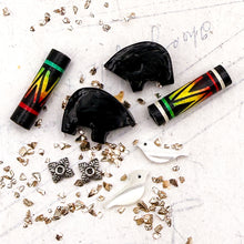 Load image into Gallery viewer, Bears and Birds Destash Earring Kit
