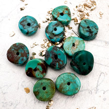 Load image into Gallery viewer, Thick Turquoise by the Slice
