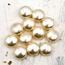 Load image into Gallery viewer, 12mm Creamrose Pearl Crystal-12 pcs
