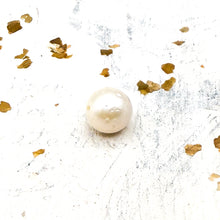 Load image into Gallery viewer, Day 24 Small Hole White Pearl Bead - 1pc
