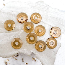 Load image into Gallery viewer, 7mm Light Colorado Topaz Premium Crystal Discs (10pcs)
