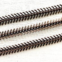 Load image into Gallery viewer, Antique Copper Bone Chain - 12 Inches
