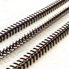 Load image into Gallery viewer, Antique Copper Bone Chain - 12 Inches
