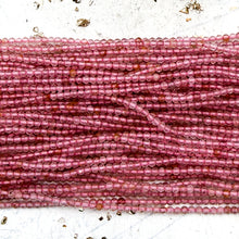 Load image into Gallery viewer, Pink Rutile Quartz Bead Strand

