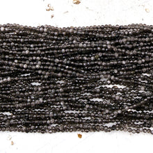Load image into Gallery viewer, Grey Moonstone Bead Strand
