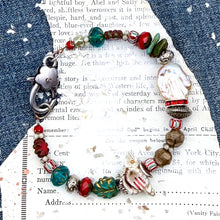 Load image into Gallery viewer, Holiday Czech Bracelet
