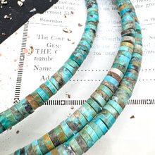 Load image into Gallery viewer, Pre-Order 6mm Kingman Mine Turquoise Heishi Strand
