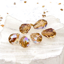 Load image into Gallery viewer, Light Colorado Topaz Premium Austrian Drop Pair-12pcs
