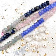 Load image into Gallery viewer, Candie's Heishi and Rose Quartz Necklace Kit
