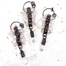 Load image into Gallery viewer, Stacked Quartz Nugget Pendant - Rustic Rock Collection
