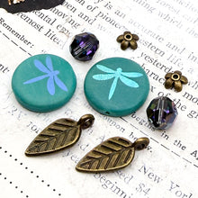 Load image into Gallery viewer, Teal Dragonfly Earring Mix
