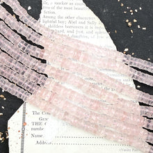 Load image into Gallery viewer, Rose Quartz Heishi Strand
