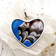 Load image into Gallery viewer, Sterling Silver Butterfly Heart Pendant - Tucson Find
