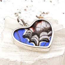 Load image into Gallery viewer, Sterling Silver Butterfly Heart Pendant - Tucson Find
