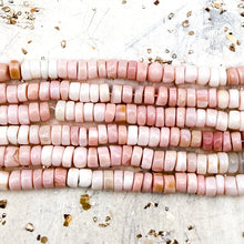 Load image into Gallery viewer, Pink Opal Heishi Strand - Tucson Find
