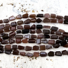 Load image into Gallery viewer, Chocolate Moonstone Nugget Strand - Tucson Find
