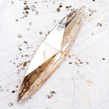 Load image into Gallery viewer, Marquise Golden Shadow Crystal Suncatcher

