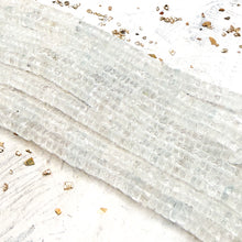 Load image into Gallery viewer, Faceted Quartz Heishi Strand - Tucson Find
