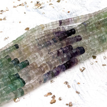 Load image into Gallery viewer, Fluorite Heishi Strand - Tucson Find
