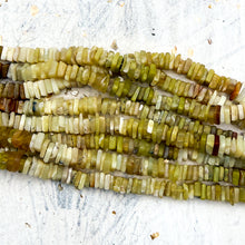 Load image into Gallery viewer, Opal Square Heishi Strand - Tucson Find
