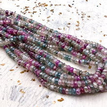 Load image into Gallery viewer, Silverite Multicolor Bead Strand - Tucson Find
